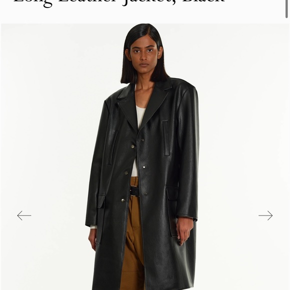 Source Unknown leather coat - Picture 3 of 8